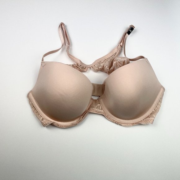 Paramour by Felina Other - Carolina Lace-Back Full-Figure Contour Bra 115011
